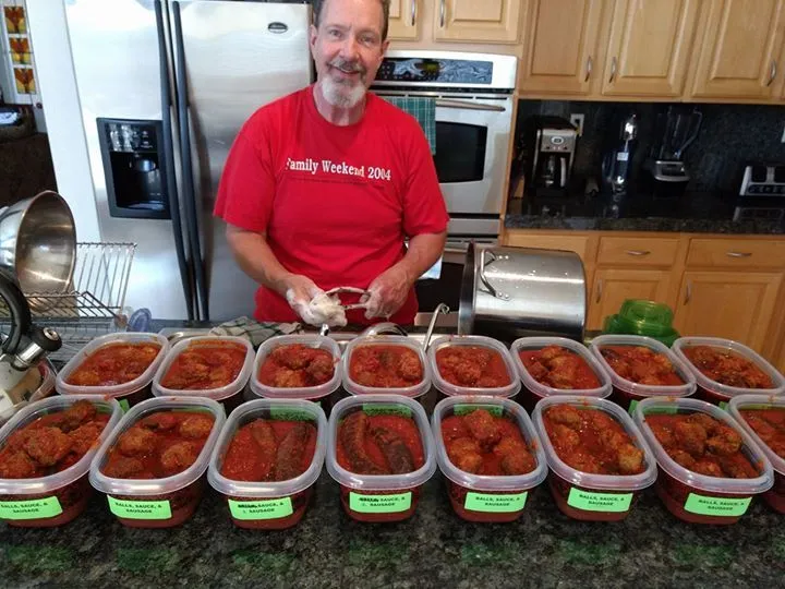 Barbs Bällchen und Soße