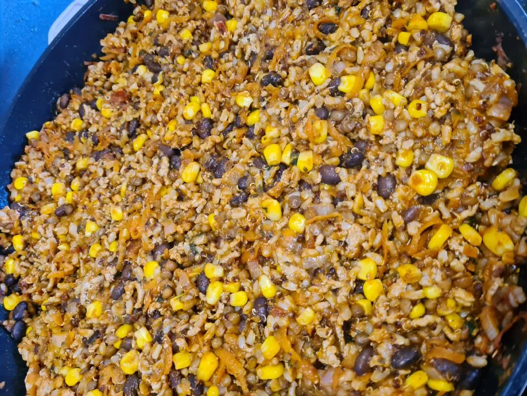 Schwarze-Bohnen-Schüssel