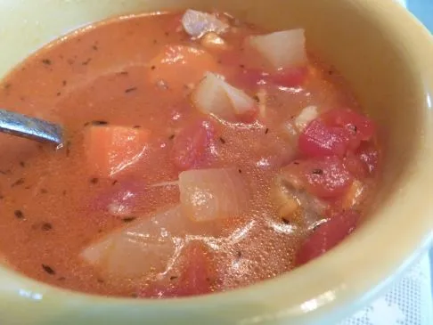 Herzhafte November-Hühnersuppe