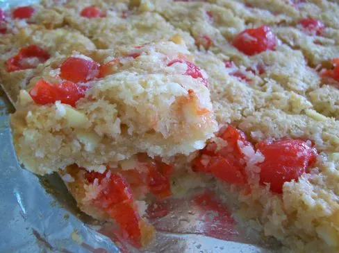 Weiße Schokolade Maraschino Riegel