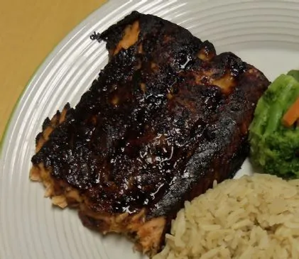 Gerösteter Sesam-Ingwer-Lachs