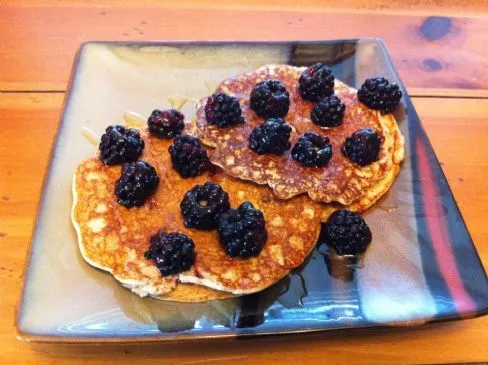 Haferflocken- und Vanille-Protein-Pfannkuchen