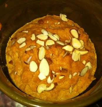 Mikrowellen "Kürbiskuchen" für eine Person (kalorienarm!)