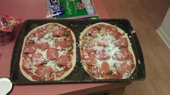 Pepperoni-Pizza hat noch nie so gut geschmeckt