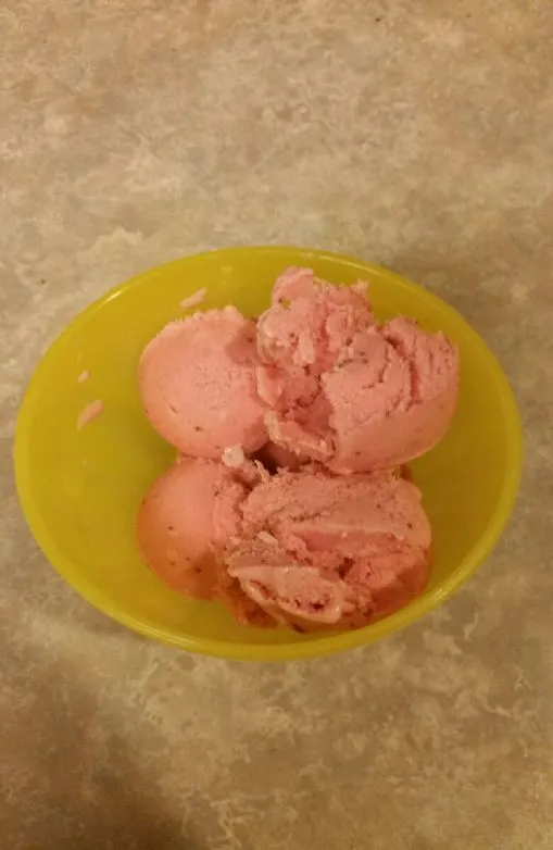 Erdbeer Frozen Yogurt