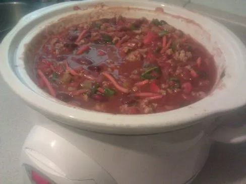 Mystiqalwolf's erstaunliches Crockpot-Chili