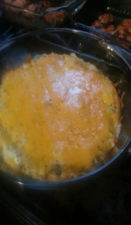 Zweimal gebackener Blumenkohl