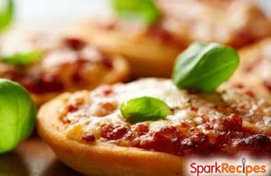 Pizzateig für persönliche Pizza