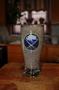 Blaubeer-Bananen-Smoothie mit Chiasamen