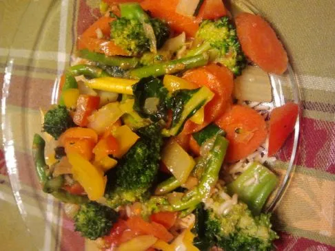 Ingwer-Gemüse-Pfanne