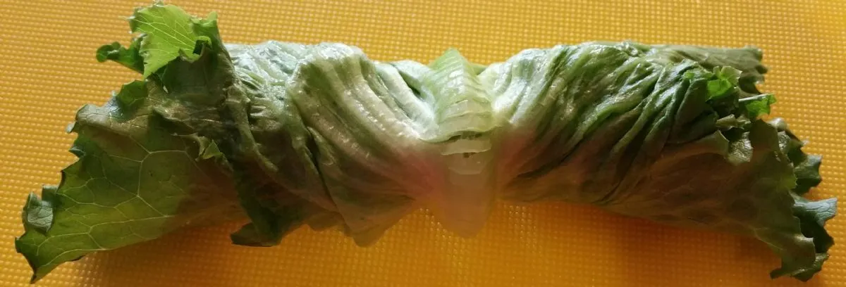 Frühstücks-Lettuce-Wrap
