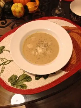 Eichelkürbis-Suppe