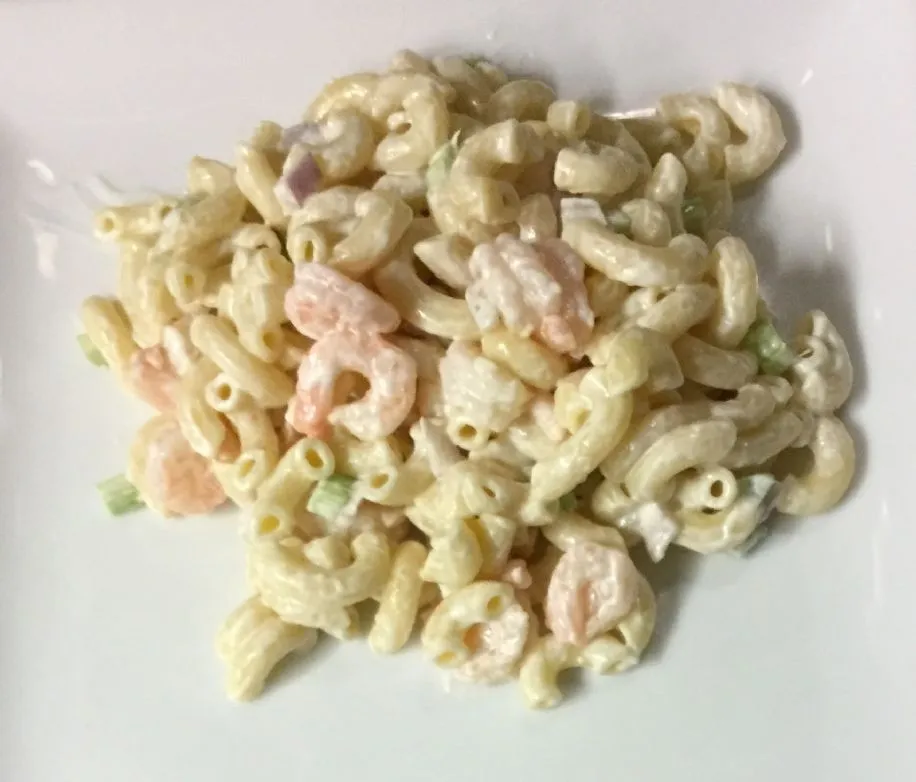 Garnelen-Pasta-Salat