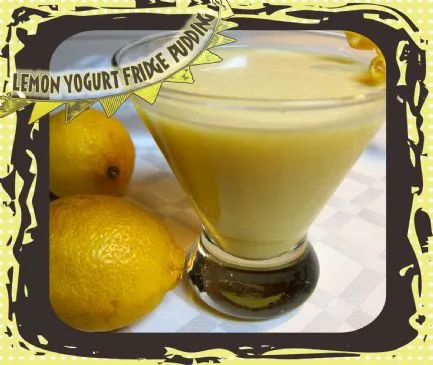 Zitronen-Joghurt-Kühlschrankpudding