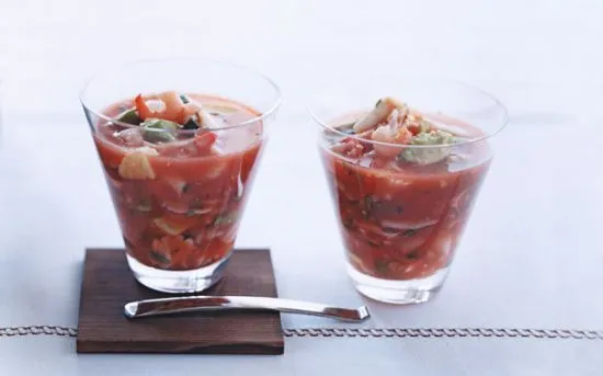 Mexikanischer Meeresfrüchte-Cocktail