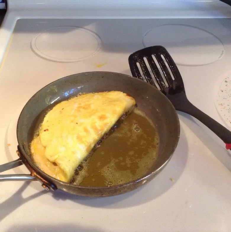 Buffalo-Omelette (2-Ei-Version)