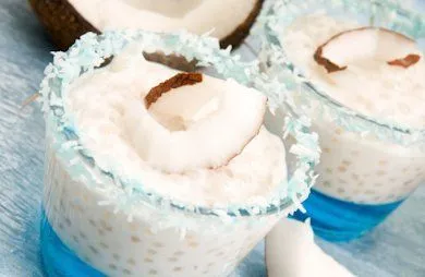 Tropischer Traum Chia-Pudding