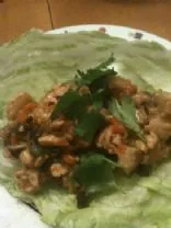 Thailändische Puten-Lettuce-Wraps