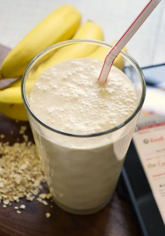 Bananen-Haferflocken-Smoothie