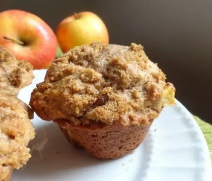 Vollkorn-Apfel-Streusel-Muffin