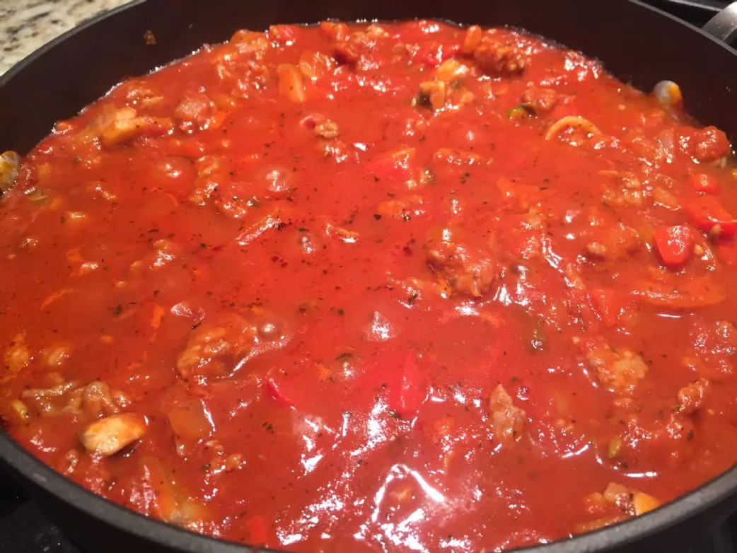 Fleischbällchen in Tomatensauce