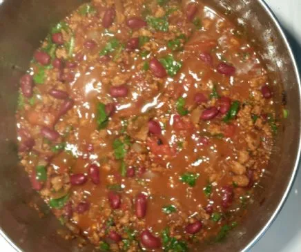 Puten-Salsa-Kale-Chili