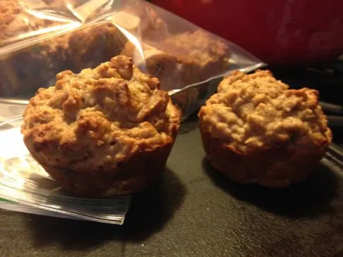 Bananen-Hafer-Walnuss-Muffins