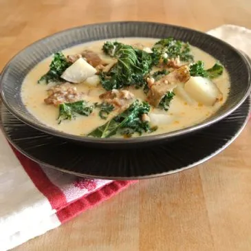 Gesunde Zuppa Toscana Suppe