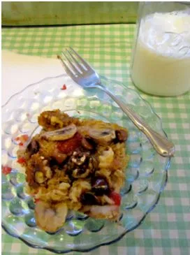 Haferflocken Frühstück