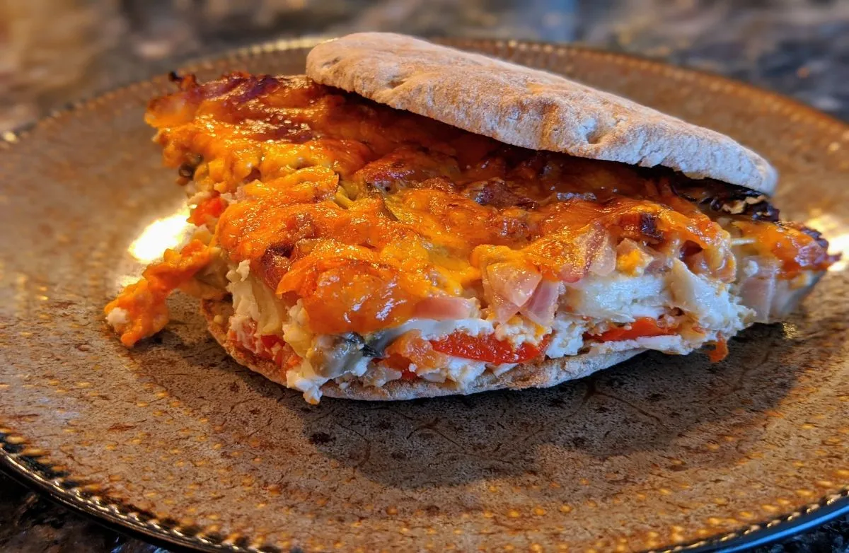 Schinken & Eiweiß Frühstückspattie