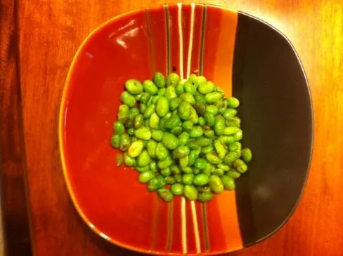 Gratinierte Edamame