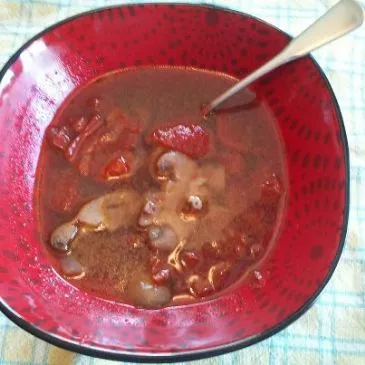 Saftige Pilzsuppe