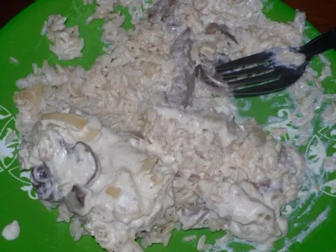 Glutenfreier Stroganoff