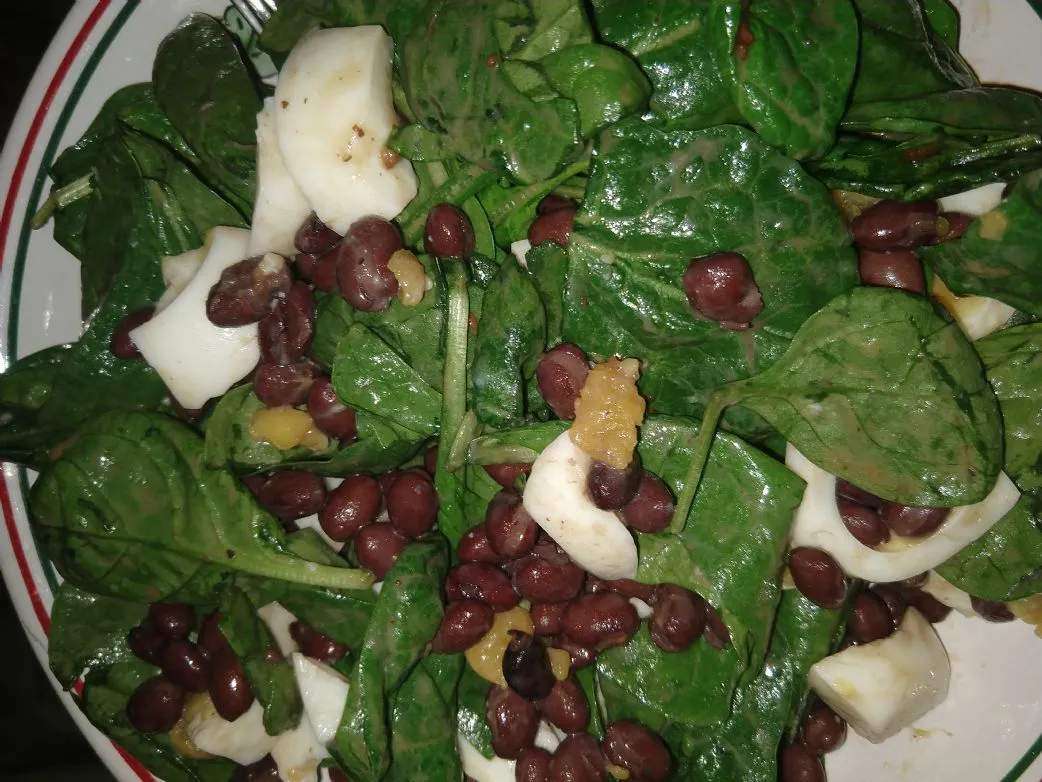 Vegetarischer Proteinsalat