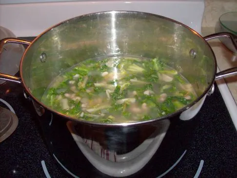 Toskanische weiße Bohnensuppe (1 Tasse Portion)