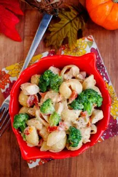 Weniger fettige Mac n' Cheese für eine Person