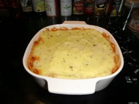 Leichte Hamburger-Pie