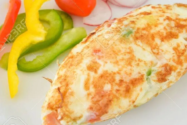 Leichte Omelette ohne Käse