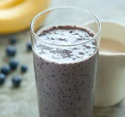 Blaubeer-Bananen-Smoothie