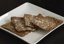 Leinsamen-Cracker - Low Carb, Hoher Ballaststoff, Hoher Eiweißgehalt