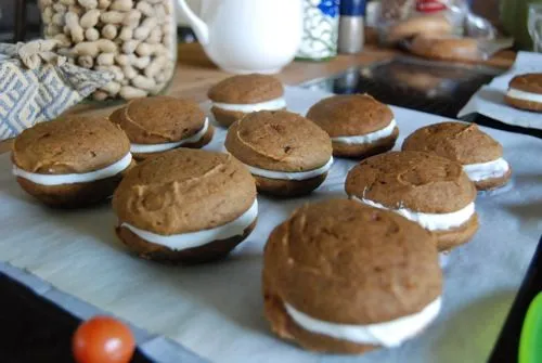 Kürbis-Whoopie-Pies