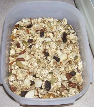 Gesund und Glücklich Selbstgemachter Crunch