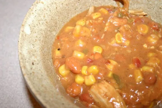 Würzige Puten-Taco-Suppe