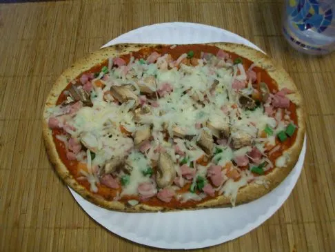 Flache Pizza