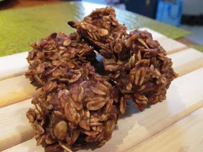 Leichte Chunky Monkey Cookies