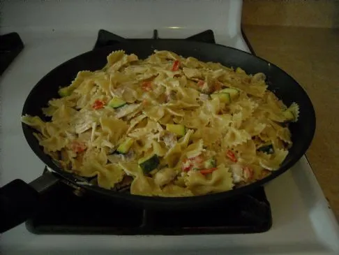 Cremige italienische Pasta