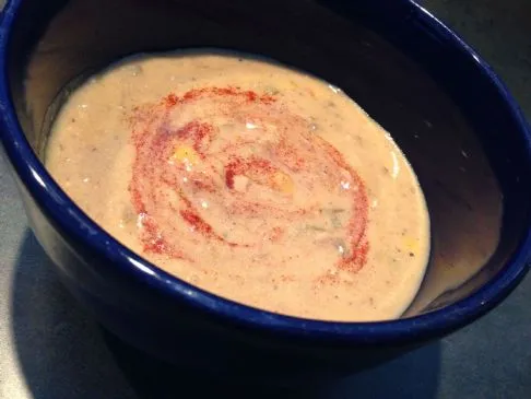 Hühner-Mais-Chowder mit einem Kick