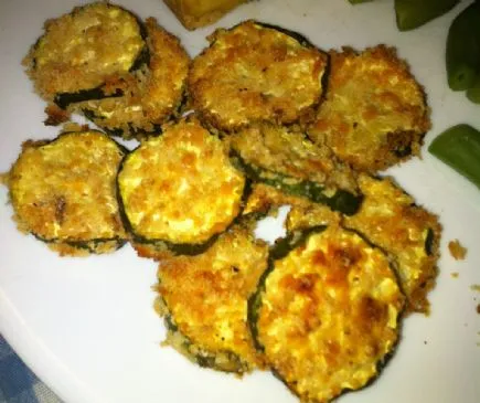 Käsegebackene Zucchini-Chips