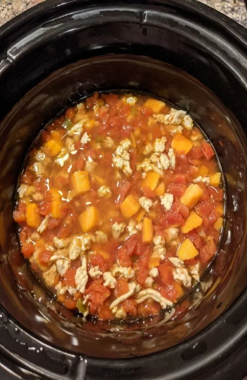 Süßkartoffel-Puten-Chili