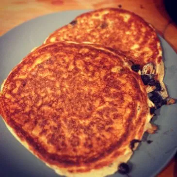 Reine Hafer-Protein-Pfannkuchen